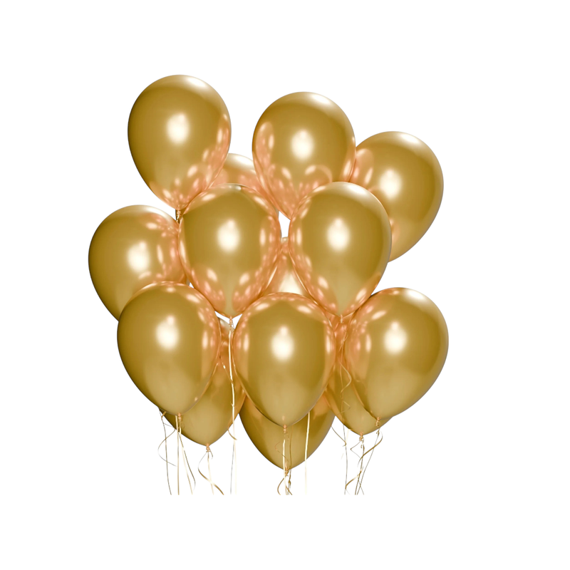 CHROME LATEX BALLOONS
