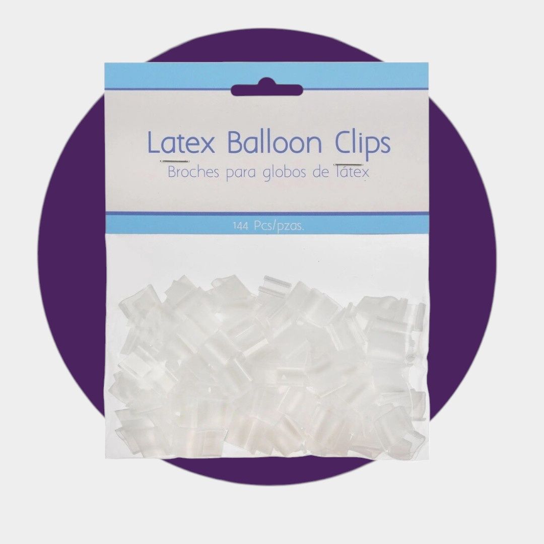 Latex Balloon Clips, 144ct