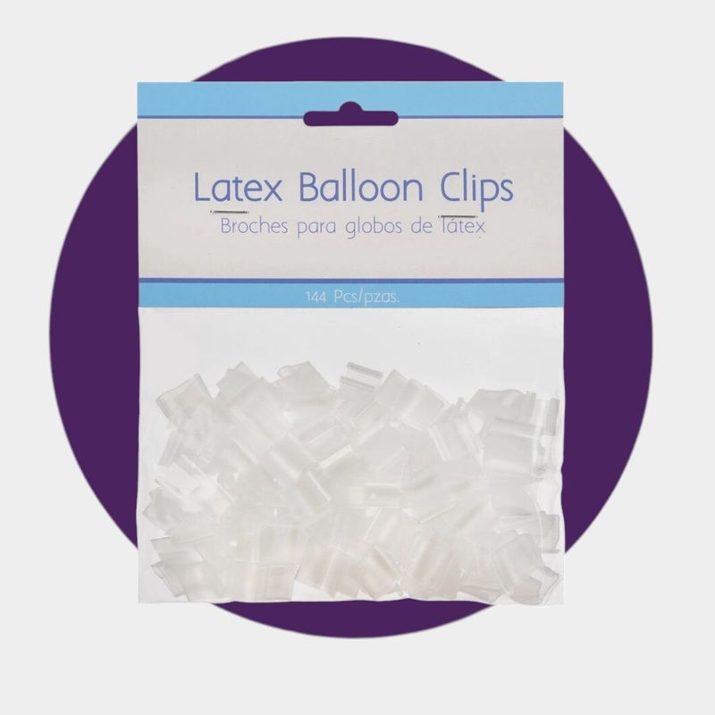 Latex Balloon Clips, 144ct