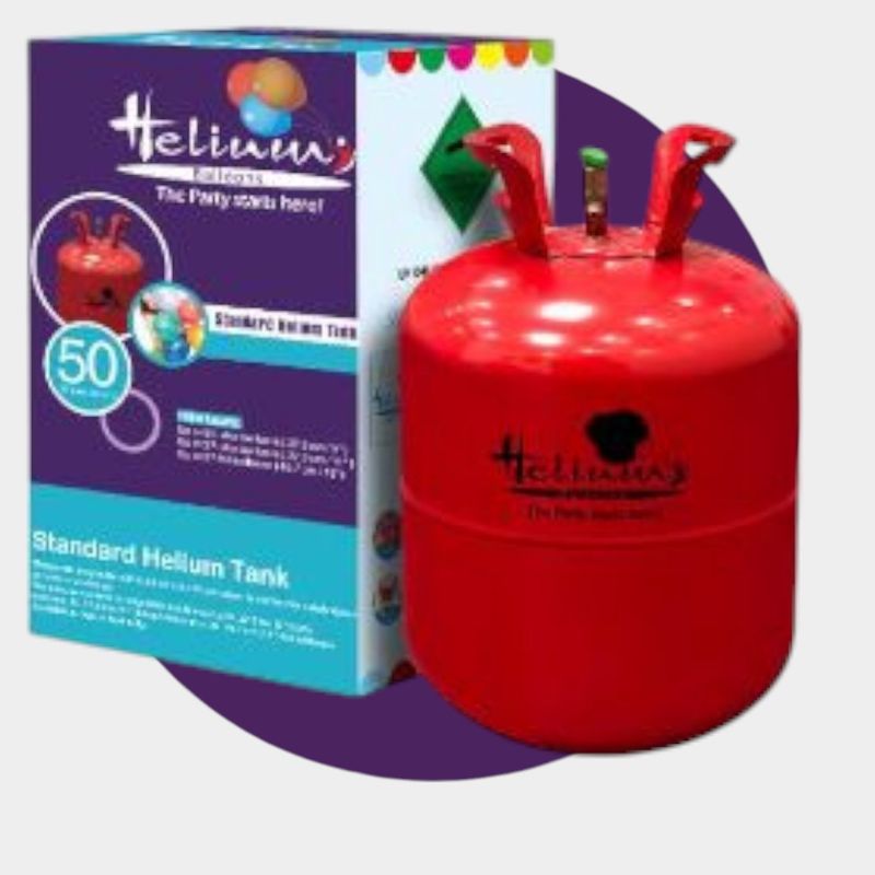 Helium Tank -  Jumbo, 14.9cu ft, 12in