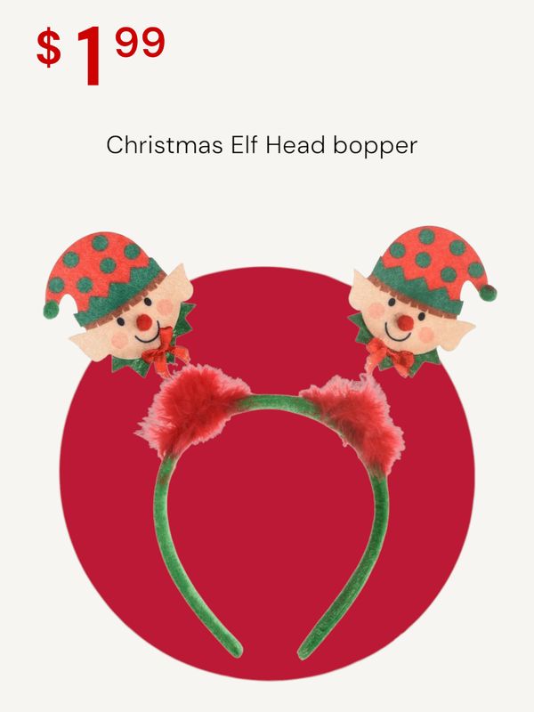 Christmas Elf Head bopper