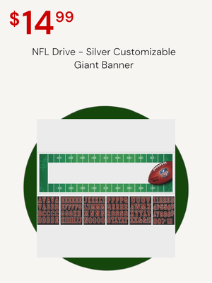 NFL Drive - Customizable Giant Banner