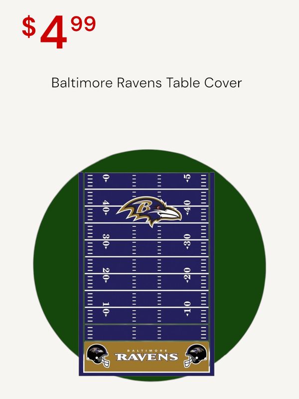 Baltimore Ravens Table Cover