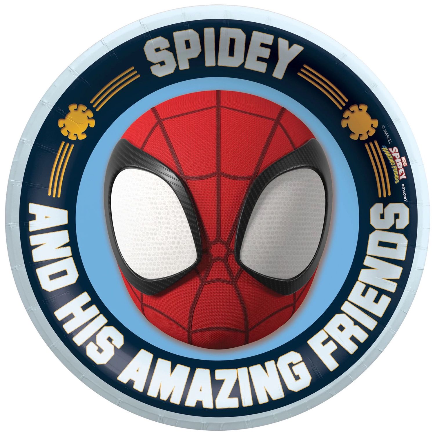 Spidey &amp; His Amazing Friends 7&quot; Paper Plates 8ct