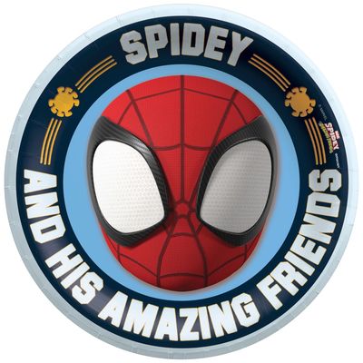 Spidey &amp; His Amazing Friends 7&quot; Paper Plates 8ct