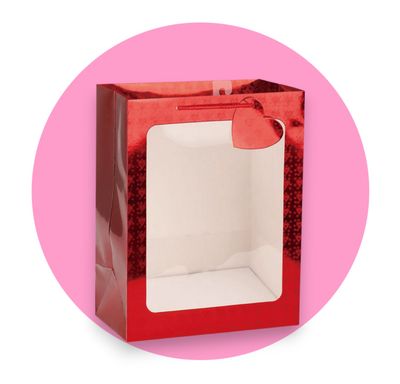 Hologram Window Bag Medium (8" x 10.6" x 6")