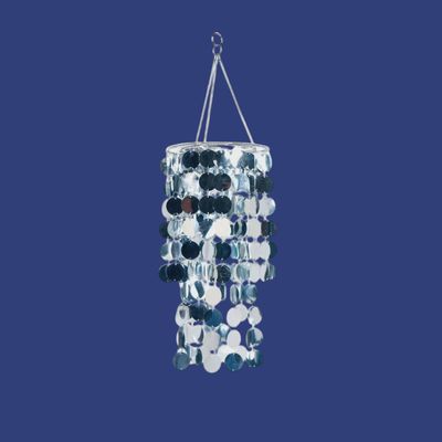 Round PVC Circle Chandelier Two Tiers