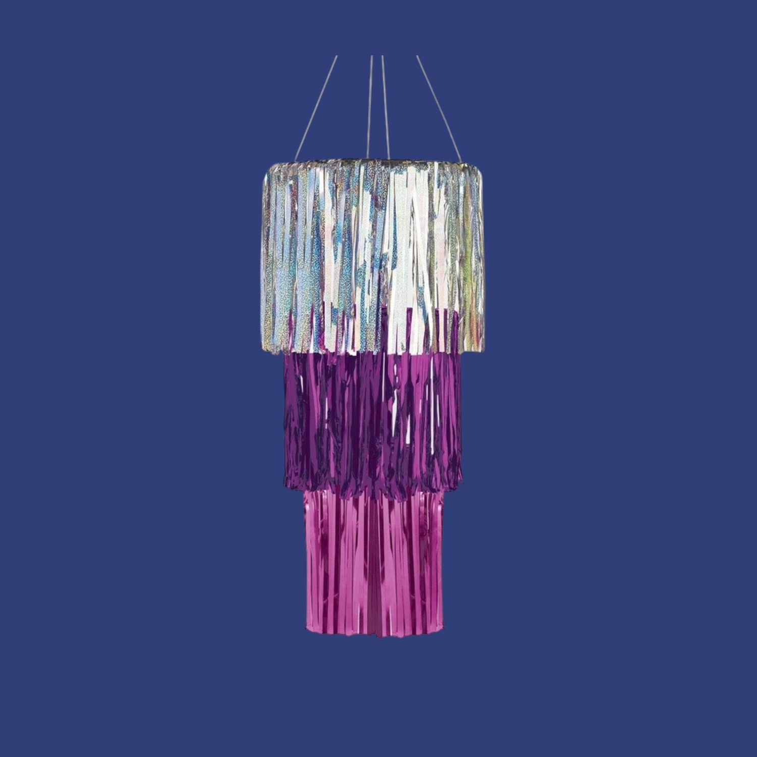 Sparkle 3-Tier Fringe Chandelier