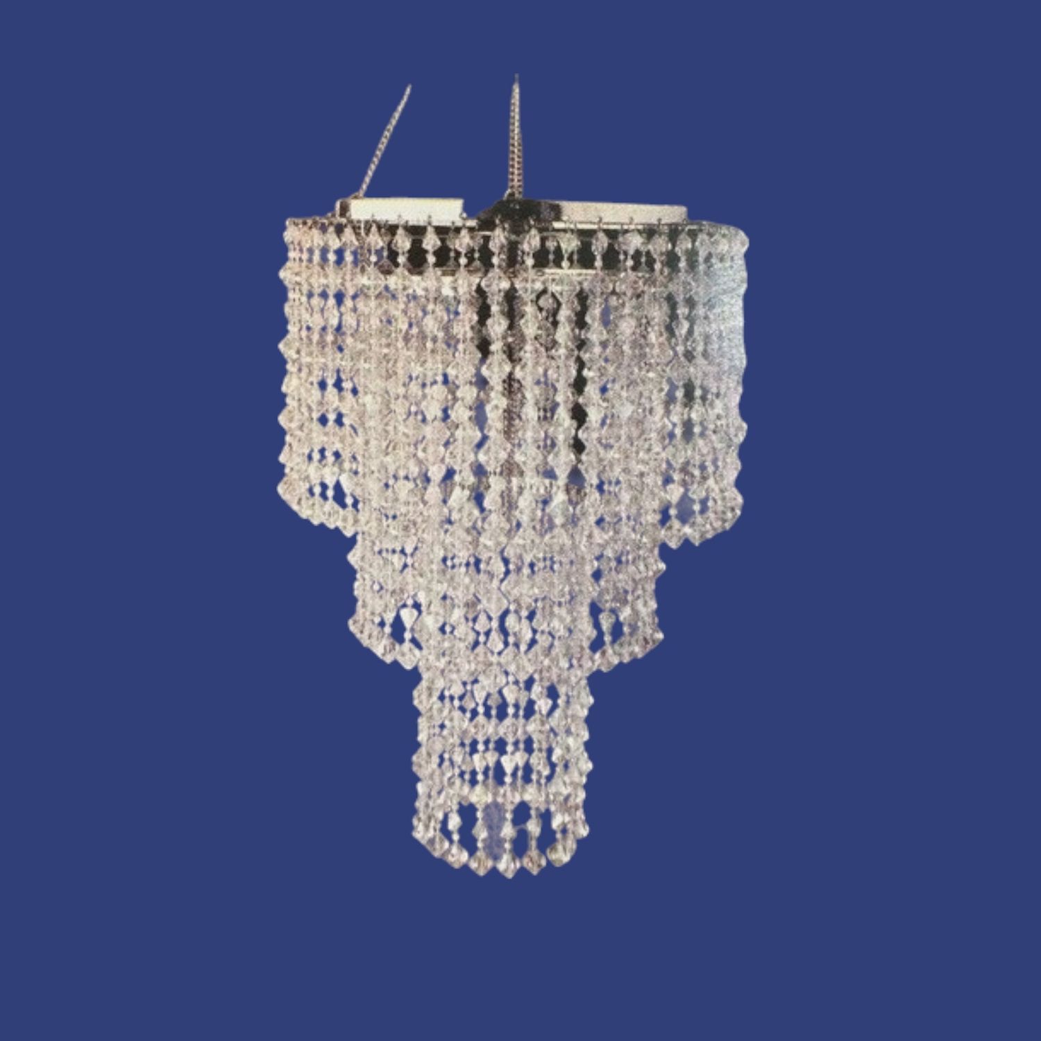 Crystal iridescent chandelier