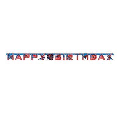 Spider-Man Large Jointed Banner 6.4ft