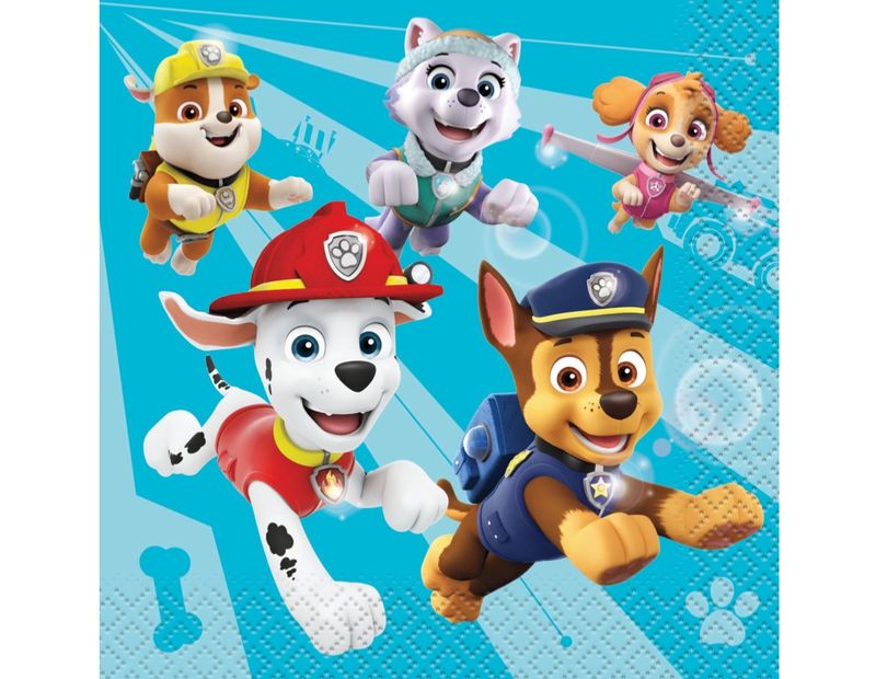 Paw Patrol Beverage Napkins 16ct