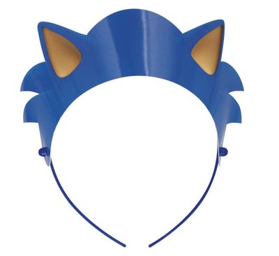 Sonic the Hedgehog Paper Party Headbands 4ct