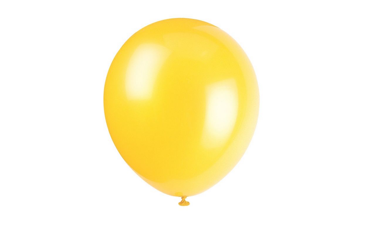 9&quot; Latex Balloons 20ct - Sunburst Yellow