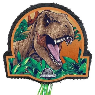 Jurassic World Dinosaur Pinata Hanging Pull String