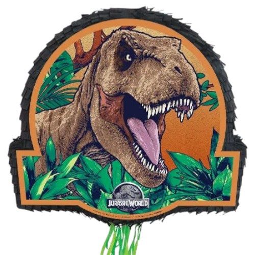 Jurassic World Dinosaur Pinata Hanging Pull String