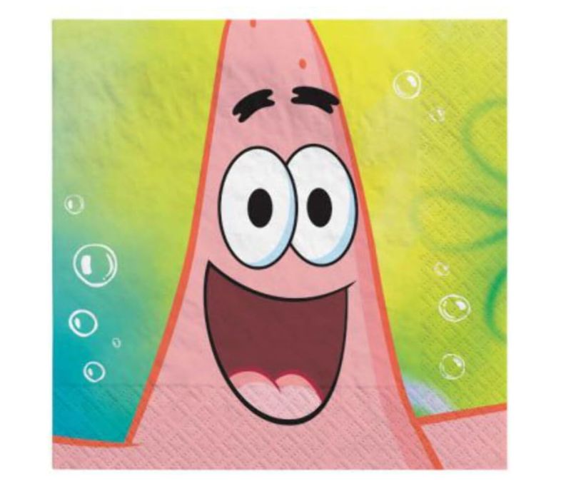 SpongeBob Lunch Napkins - 16 Count
