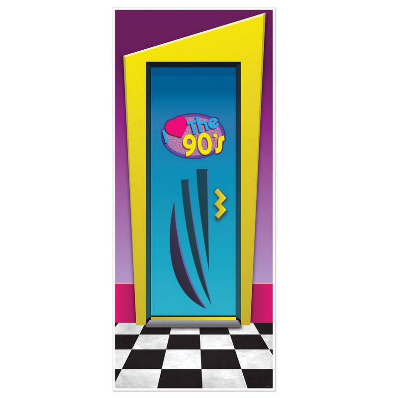 I Love The 90&#39;s Door Cover – All-Weather, 6&#39; x 30&quot;