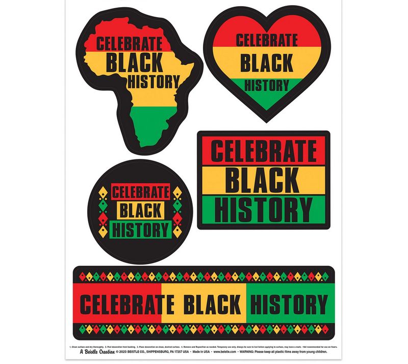 Celebrate Black History Peel &#39;N Place – 5-Piece Set