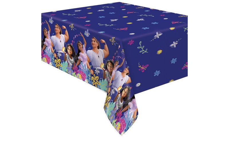 Disney Encanto Rectangular Plastic Table Cover  54 x 84&quot;