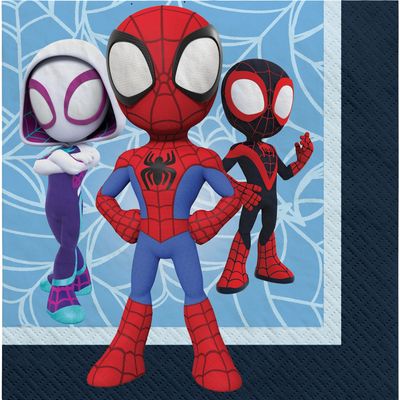 Spidey &amp; His Amazing Friends Luncheon Napkins – 16ct