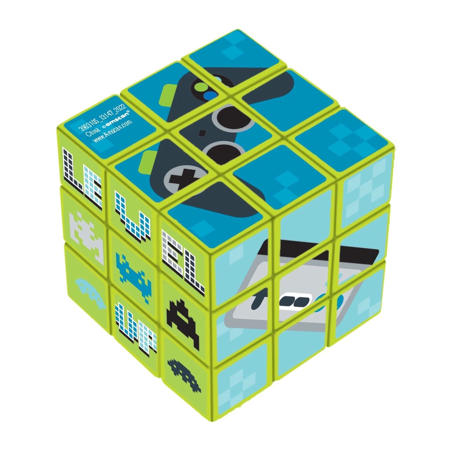 Gamer Puzzle Cube - 12 PCS