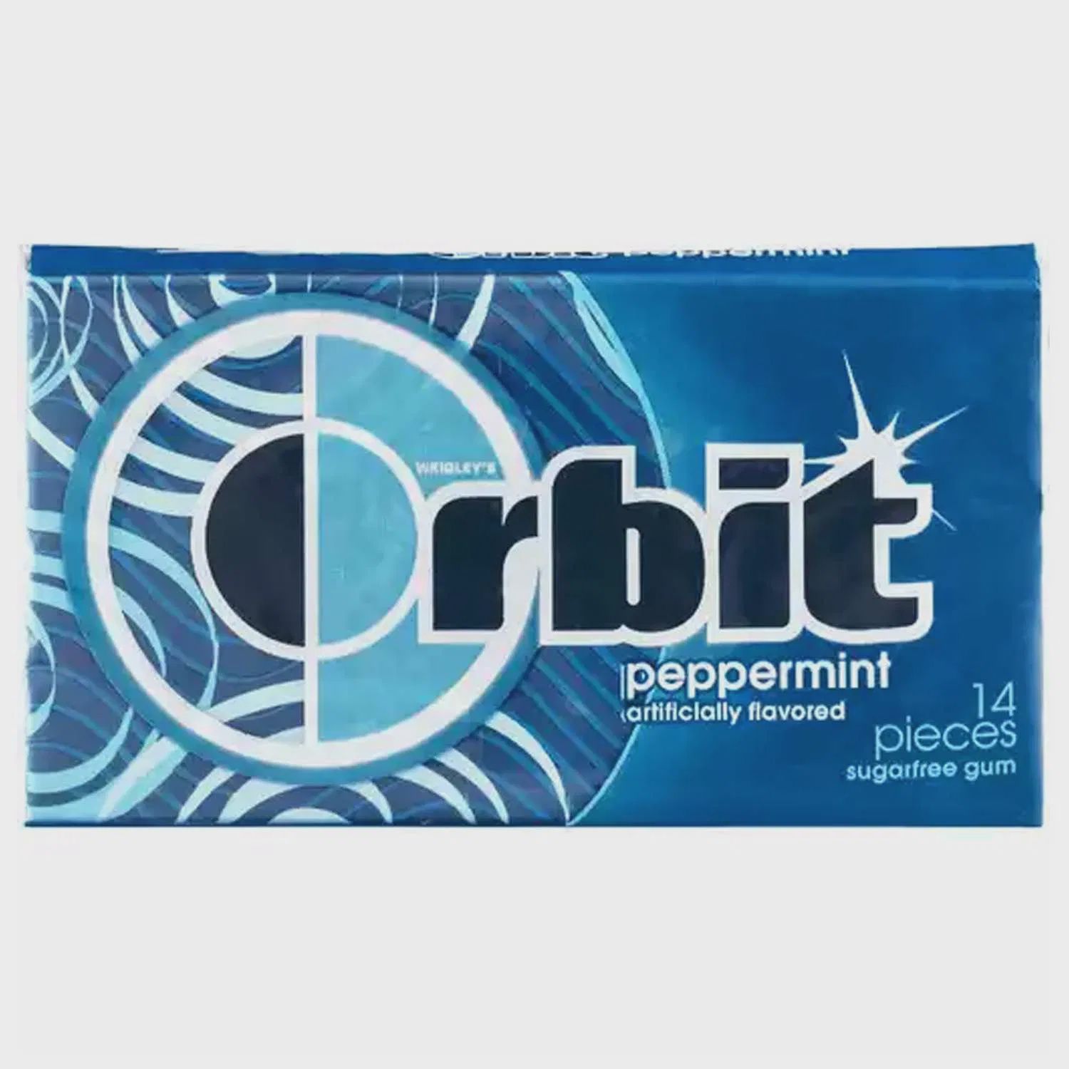 Orbit Gum, Sugarfree Peppermint, 14 Each