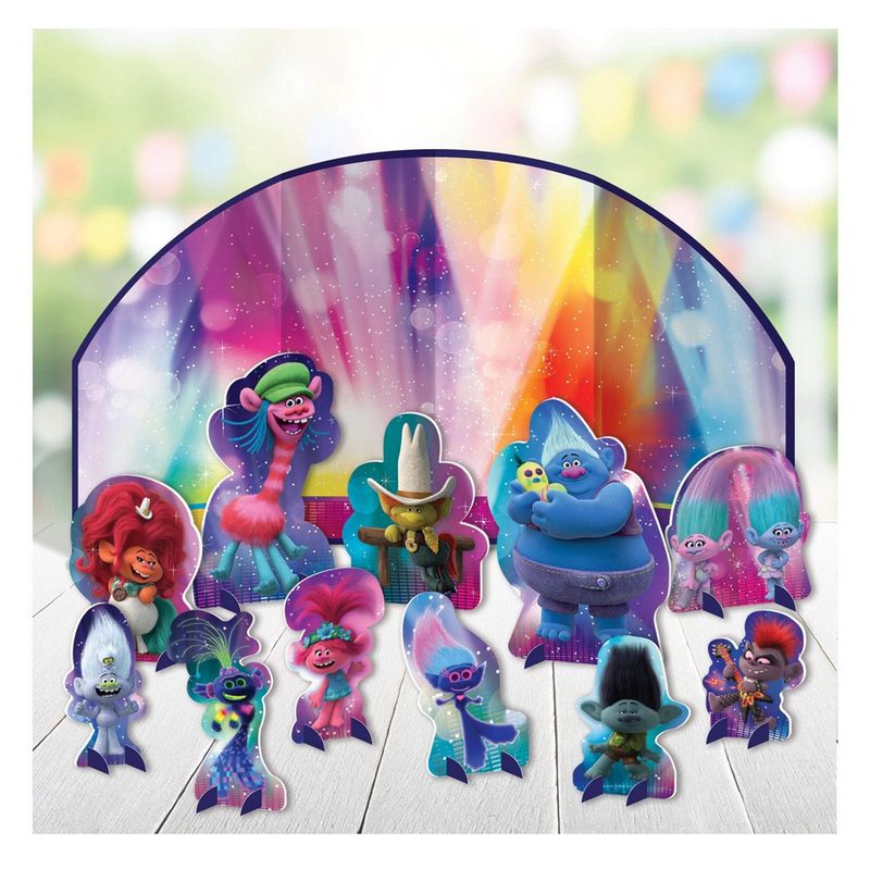 TROLLS World Tour TABLE DECORATING KIT (12pc)