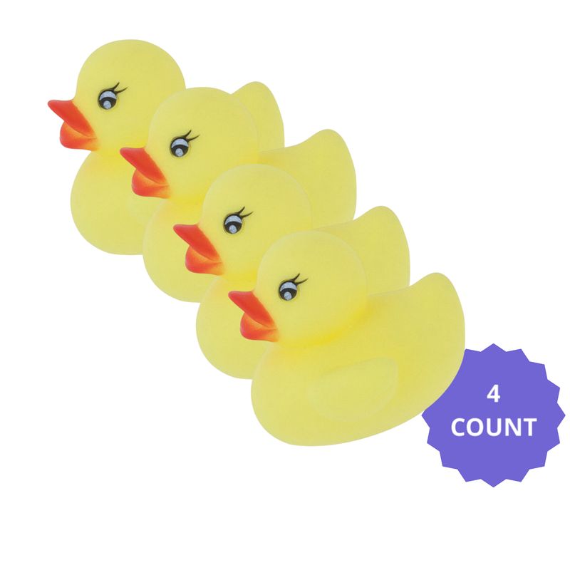 Baby Shower Rubber Duck Favors 4ct