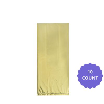 Foil Cellophane Bags – 5&quot; x 11&quot;, 10ct
