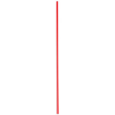 7 1/2&quot; Red and White Unwrapped Coffee Stirrer - 1000/Box