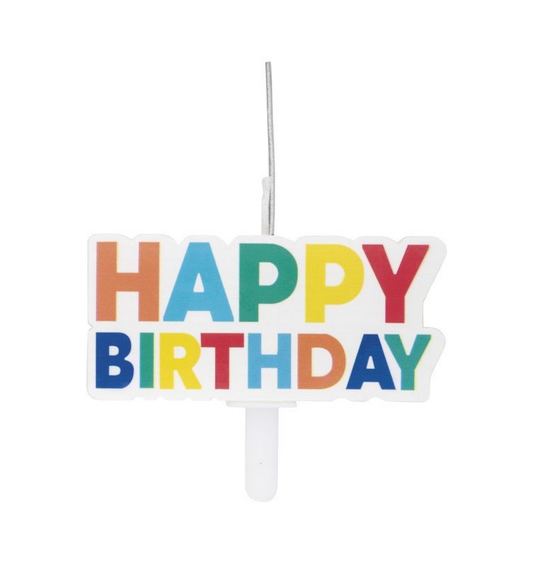 Happy Birthday Sparkler Candle!