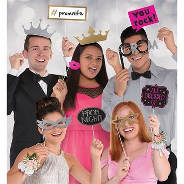 Prom Night Photo Props – 13-Piece Set
