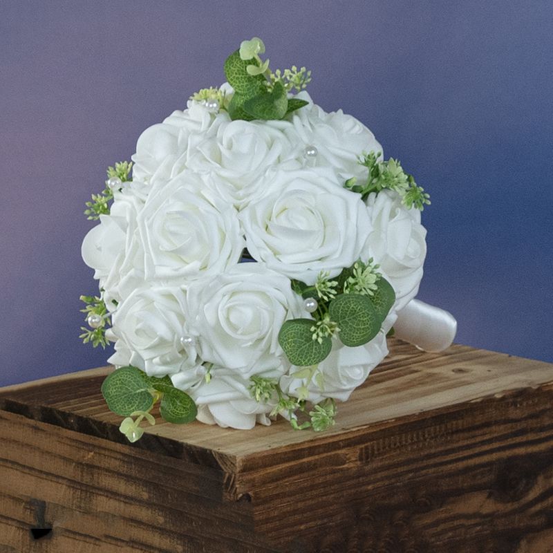 15-Head Single Foam Flower Bouquet