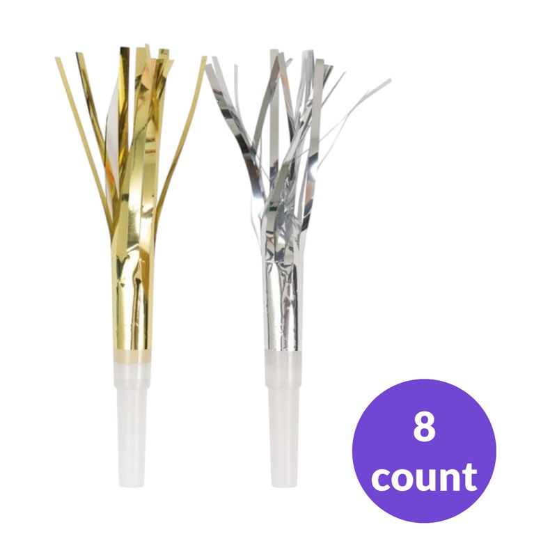 Fringe Squawkers Silver &amp; Gold 8ct