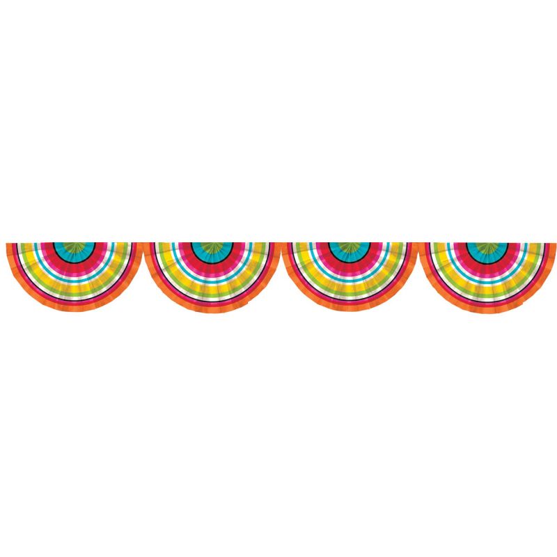 Mexican Taco Fiesta Serape Garland Bunting – 9ft