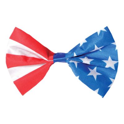 Red, White &amp; Blue Bowtie – 3 1/4&quot; x 6&quot;