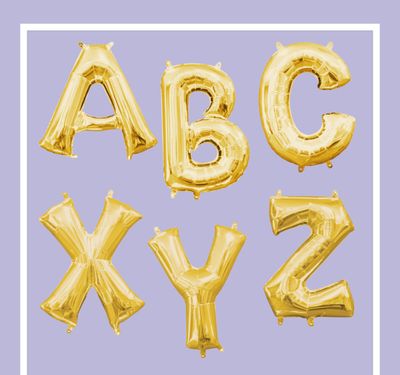 Letter Balloons