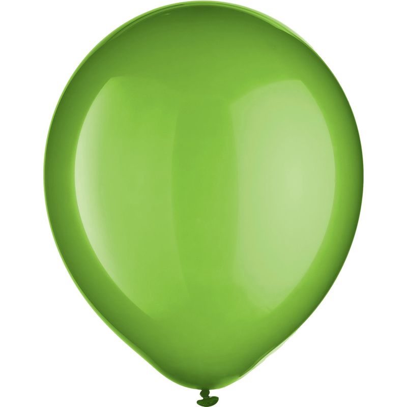 Kiwi Solid Color Latex Balloons – 12 inch (10 Count)