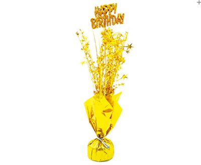 Happy Birthday Balloon Weight Spray – 14&quot;