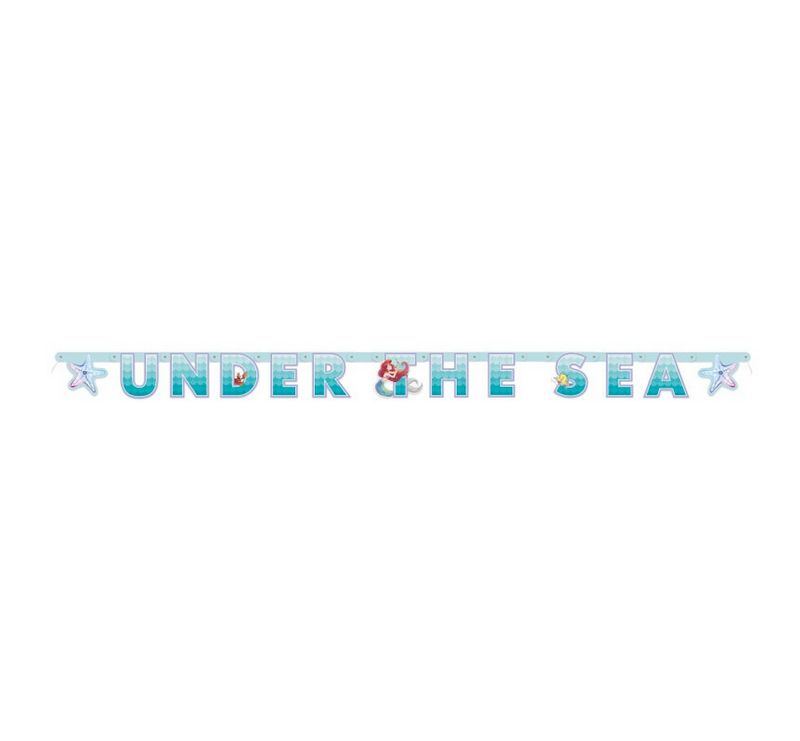 Disney The Little Mermaid Large Jointed Banner – 6FT