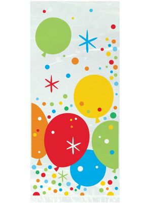 Glitzy Gold Birthday Cellophane Bags – 20ct