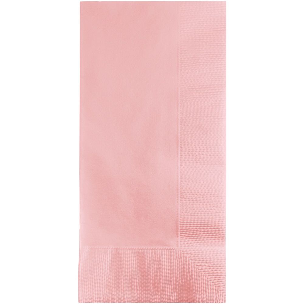 Pink Guest Towels – 2-Ply, 16&quot; x 16&quot;, 50 Count per Package