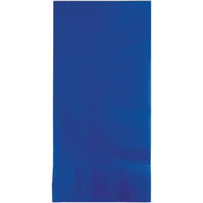 Royal Blue Guest Towels – 2-Ply, 16&quot; x 16&quot;, 50 Count per Package