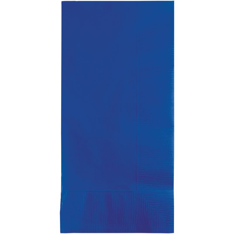 Royal Blue Guest Towels – 2-Ply, 16&quot; x 16&quot;, 50 Count per Package