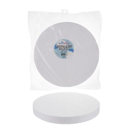 1 pc 10&quot; Poly Foam Craft Disc