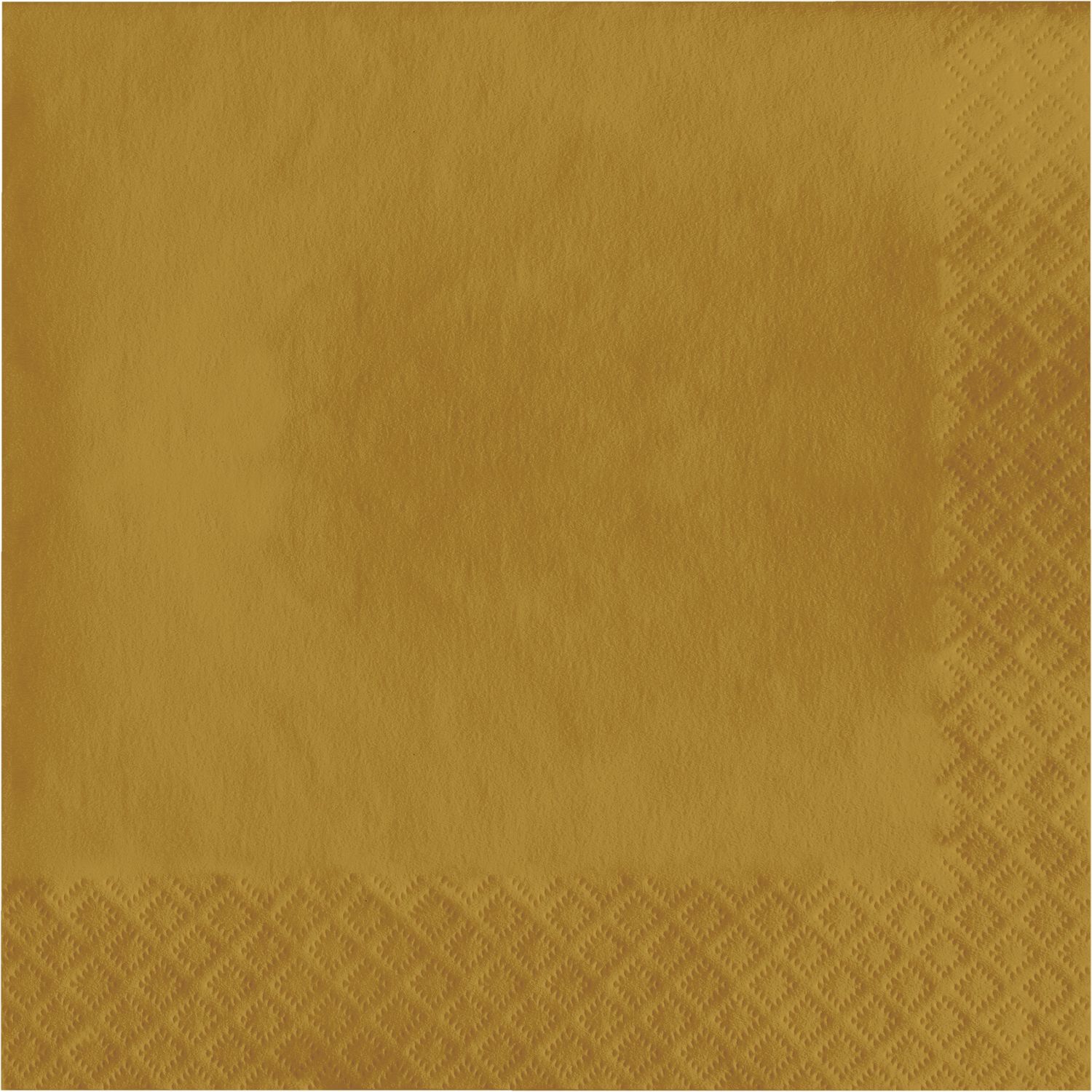 Gold Lunch Napkins – 2-Ply, 50ct