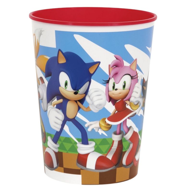 Sonic the Hedgehog 16oz Plastic Stadium Cup