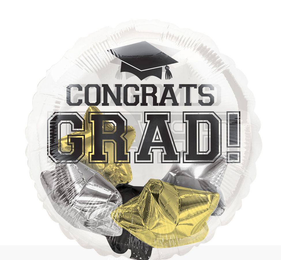 Congrats Grad Insiders Balloon for Graduation