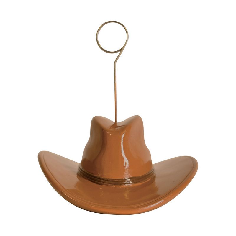 Cowboy Hat Photo/Balloon Holder – 6 oz.