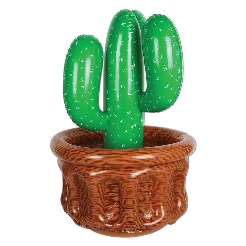 Inflatable Cactus Cooler  18&quot;W x 26&quot;H